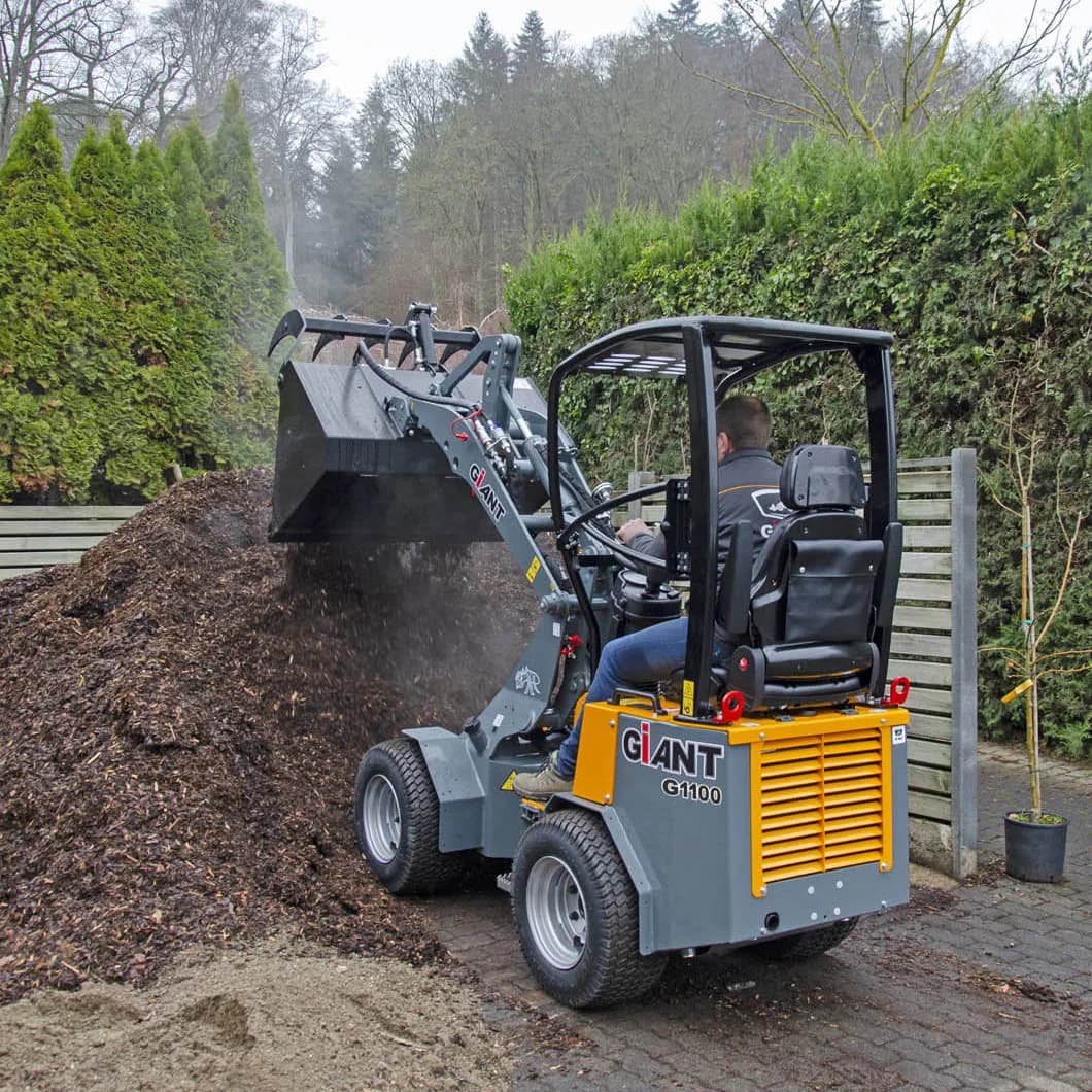 G1100 - Grondbak met bovenklem - Agrarisch