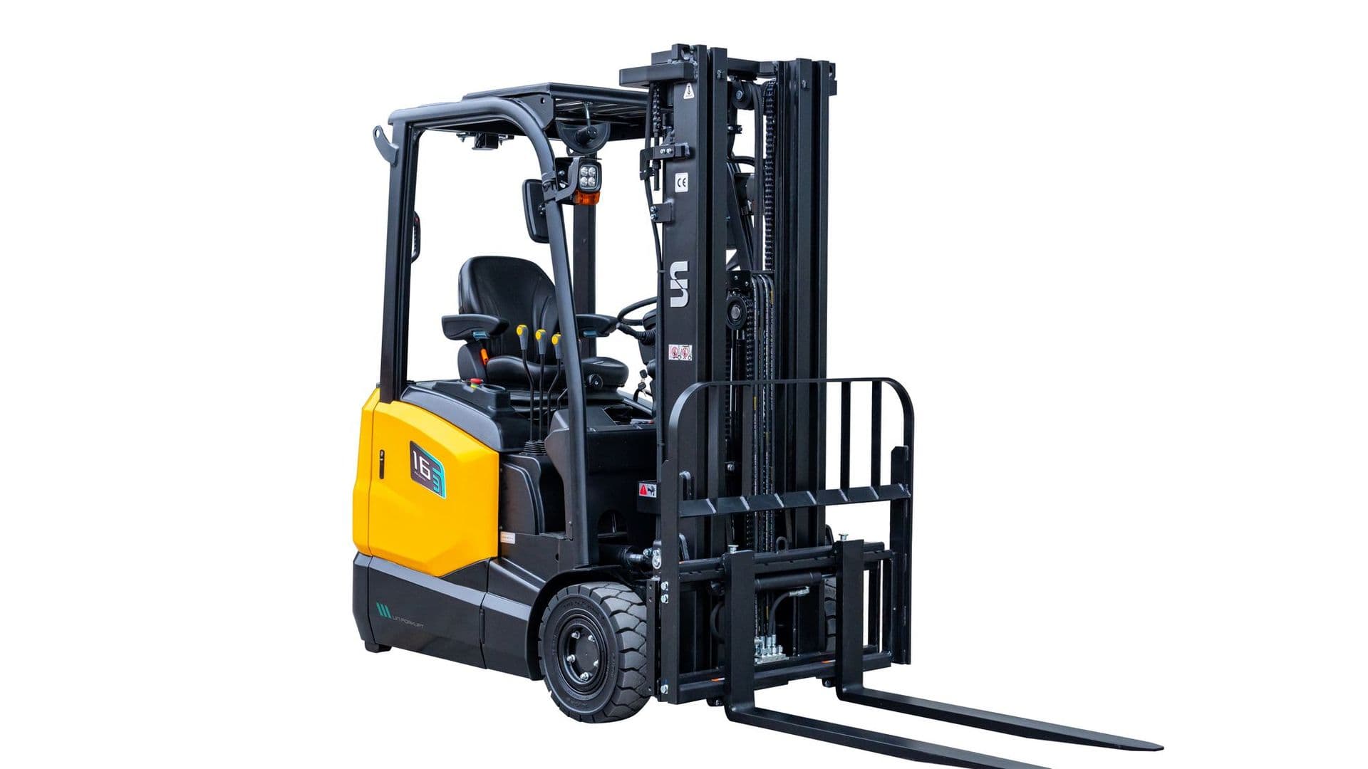 UN Forklift FE-serie 3-wiel elektrische heftruck compact