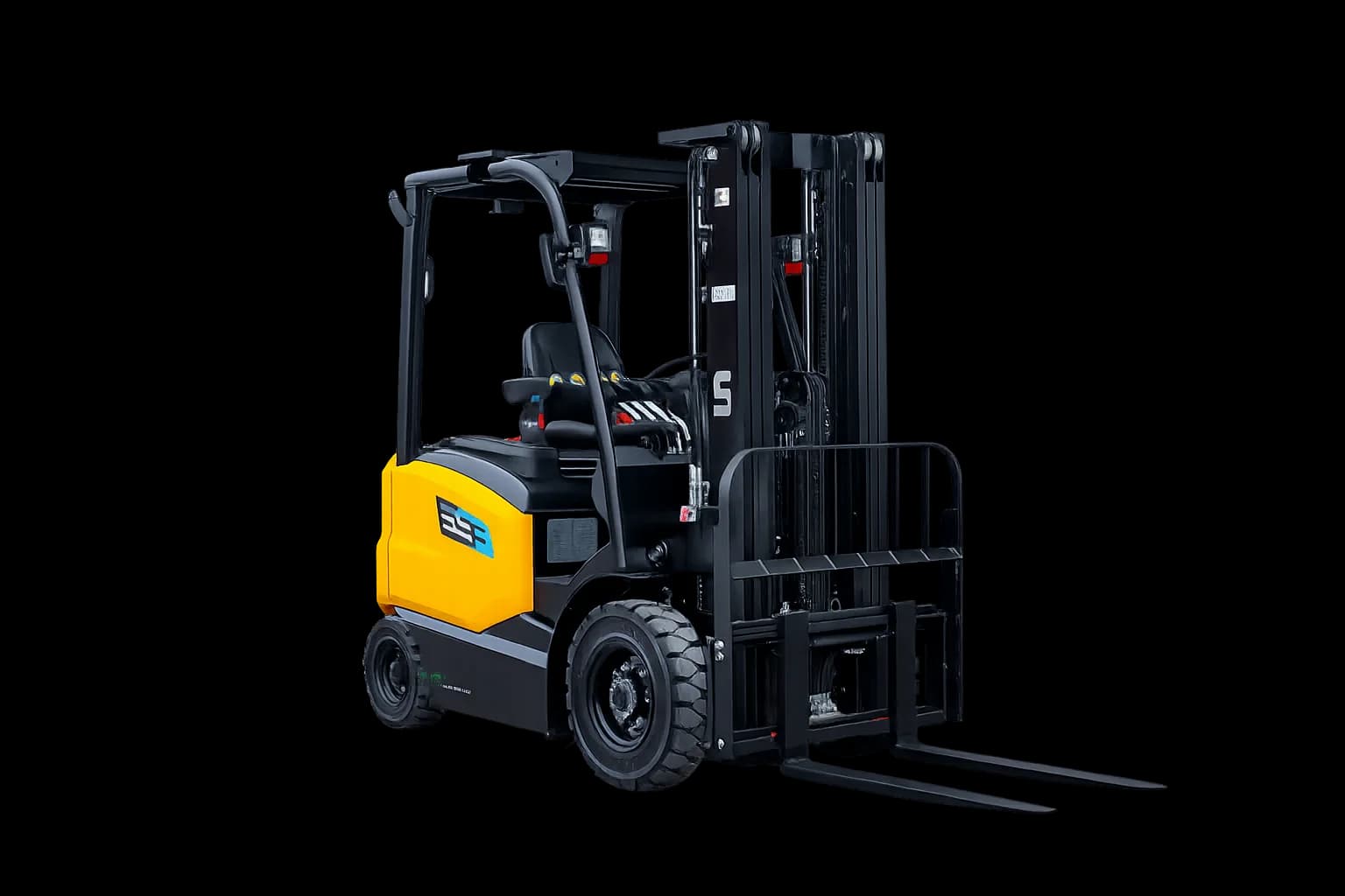UN Forklift FE-serie 4-wiel elektrische heftruck