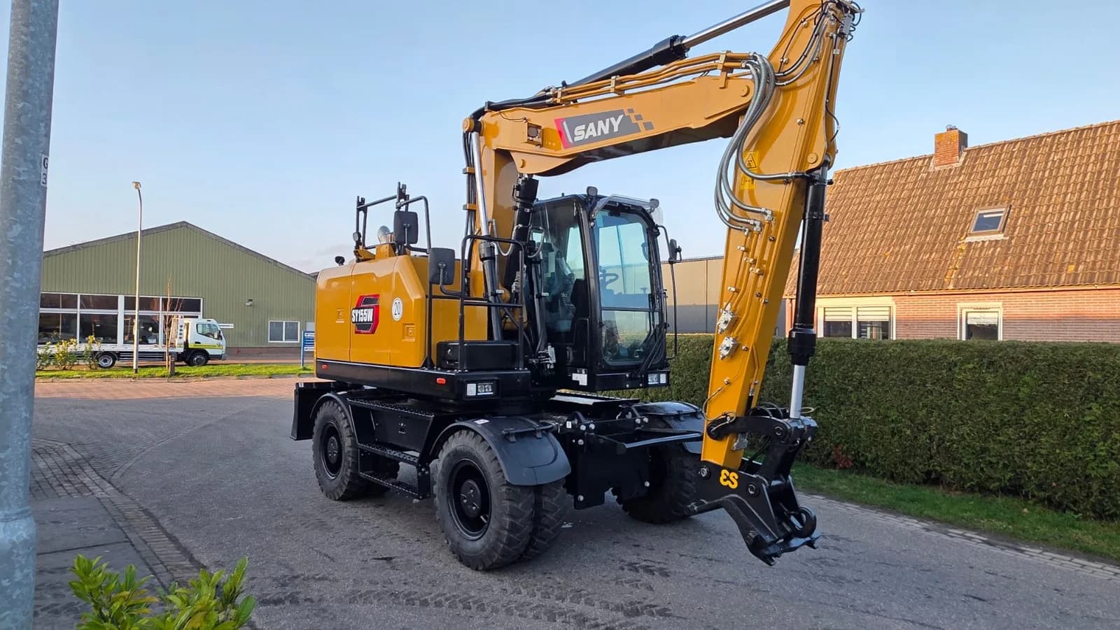 Sany SY 155W — voorraadmachine Selles Equipment