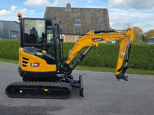 Sany SY 26C — voorraadmachine Selles Equipment
