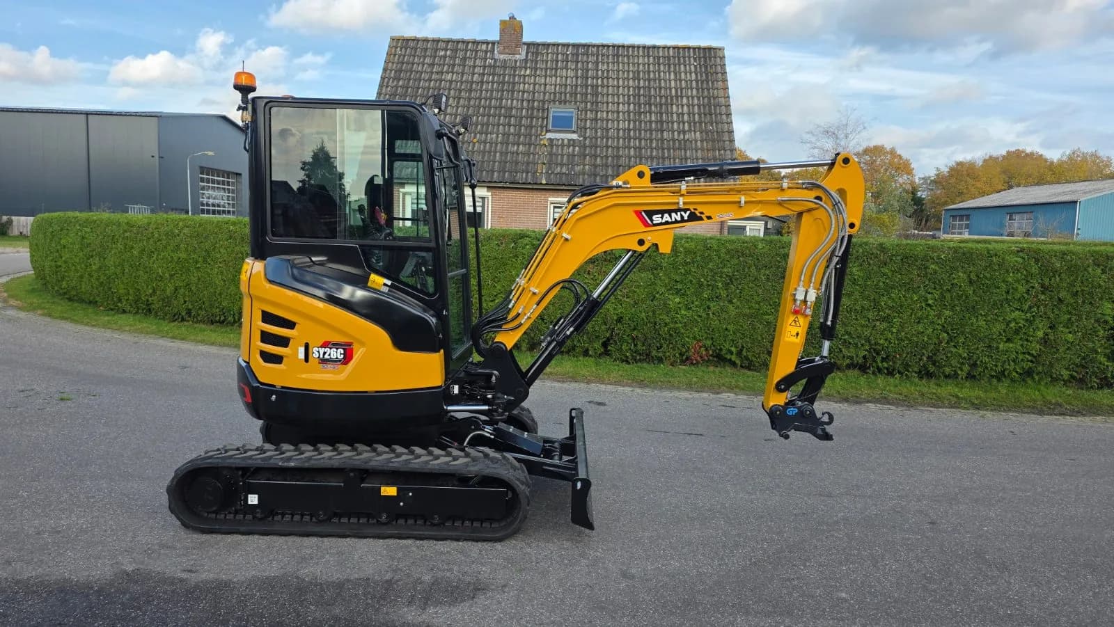 Sany SY 26C — voorraadmachine Selles Equipment