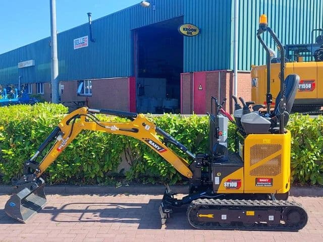 SANY SY10U minigraver uit voorraad