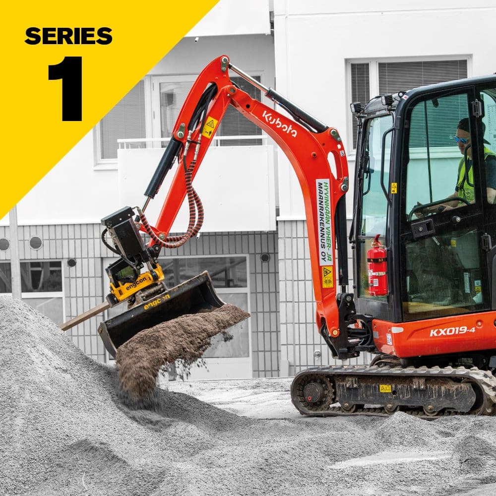 Engcon Serie 1 tiltrotator