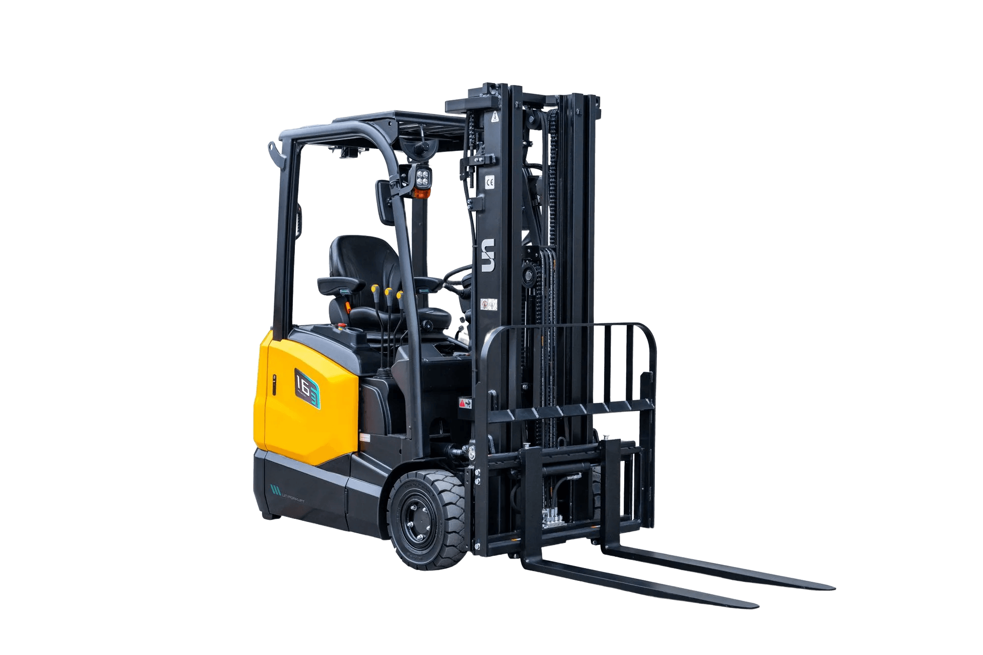 UN Forklift FE-serie 3-wiel elektrische heftruck compact